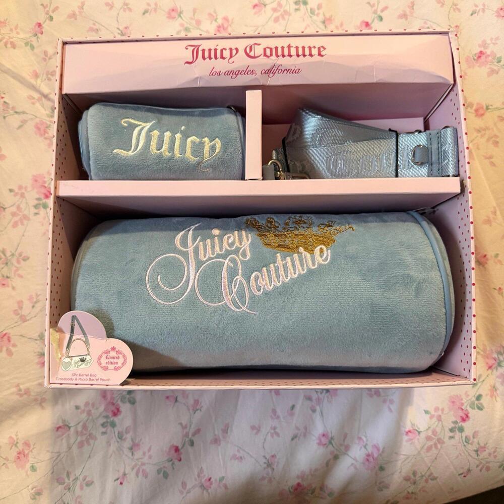 Juicy Couture Juicy Couture Heritage 3 Pc Barrel Bag Gift Set